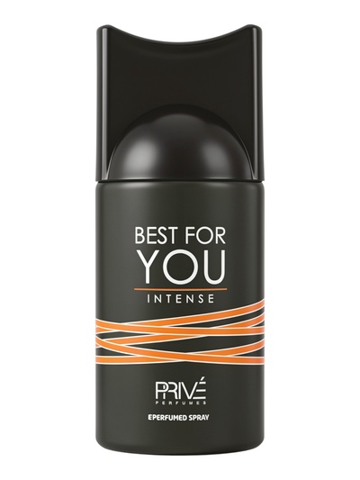 Дезодорант-спрей Prive BEST FOR YOU INTENSE мужской, 250 мл