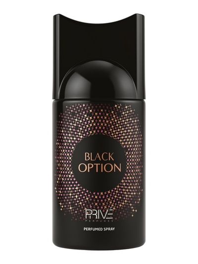 Дезодорант-спрей Prive BLACK OPTION женский, 250 мл