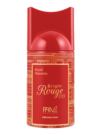 Дезодорант-спрей Prive BRIGHT ROUGE 555 unisex, 250 мл