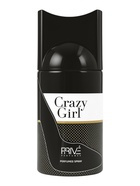 Дезодорант-спрей Prive CRAZY GIRL женский, 250 мл  (артикул 10996393)  большой выбор товаров оптом и в розницу по низким ценам с доставкой