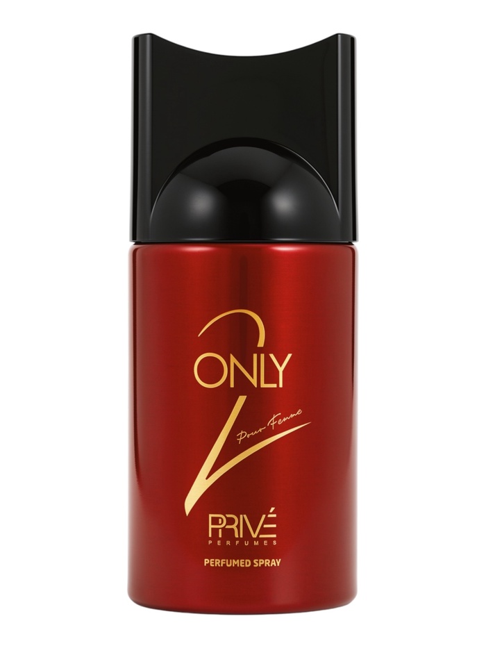 Дезодорант-спрей Prive ONLY 2 POUR FEMME женский, 250 мл - Фото 1