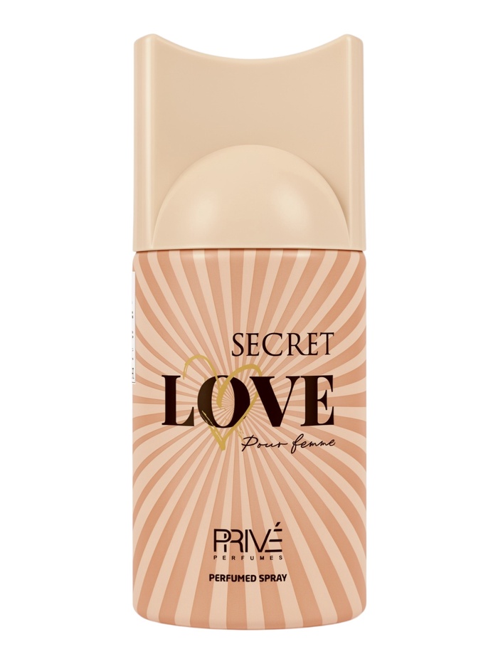 Дезодорант-спрей Prive SECRET LOVE POUR FEMME женский, 250 мл - Фото 1
