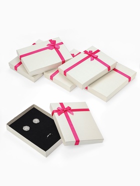 Набор коробочек подарочных 6 шт. под набор «Малина», 13×18 см, бело-розовый  (артикул 10973294)  большой выбор товаров оптом и в розницу по низким ценам с доставкой