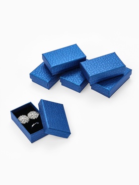 Набор коробочек подарочных 6 шт. под набор «Животный принт» симпл, 5×8 см, синий  (артикул 10973318)  большой выбор товаров оптом и в розницу по низким ценам с доставкой