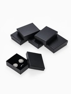 Набор коробочек подарочных 6 шт. под набор «Минимал», 7×9 см, (полезная часть 8.2×6.3 см), чёрный  (артикул 10973322)  большой выбор товаров оптом и в розницу по низким ценам с доставкой