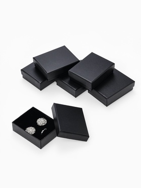 Набор коробочек подарочных 6 шт. под набор «Минимал», 7×9 см, (полезная часть 8.2×6.3 см), чёрный  (артикул 10973322)  большой выбор товаров оптом и в розницу по низким ценам с доставкой