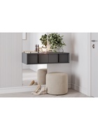 Тумба навесная «Тео НМ 040.32», 900×400×212 мм, цвет антрацит  (артикул 11001022)  большой выбор товаров оптом и в розницу по низким ценам с доставкой