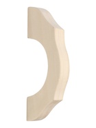 Ручка деревянная для бани и сауны, 25×9×26 см  (артикул 11001157)  большой выбор товаров оптом и в розницу по низким ценам с доставкой