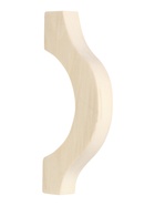 Ручка деревянная для бани и сауны, 23×7×26 см  (артикул 11001163)  большой выбор товаров оптом и в розницу по низким ценам с доставкой