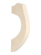 Ручка деревянная для бани и сауны, из липы  (артикул 11001172)  большой выбор товаров оптом и в розницу по низким ценам с доставкой