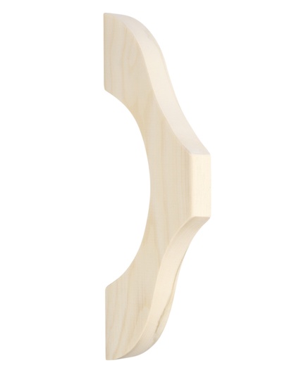 Ручка для бани и сауны, 27×9.5×2.7 см, деревянная