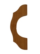 Ручка деревянная для бани и сауны «Термо», 25×9×26 см (2 шт) - фото 809613424