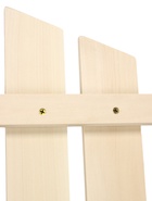 Полка - вешалка для бани и сауны «Рассвет», 52×5×50 см, дерево, 4 крючка 11001214