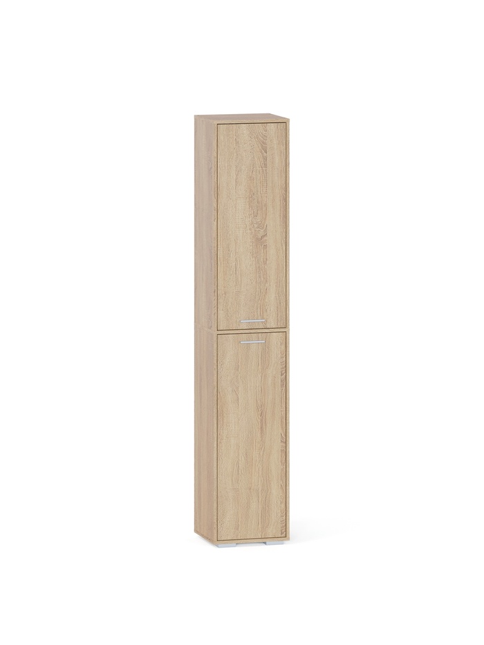 Стеллаж «ШУ-351», 2106×390×360 мм, цвет дуб сонома