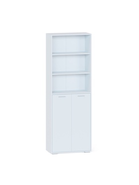 Стеллаж «ШУ-353», 2106×743×360 мм, цвет белый