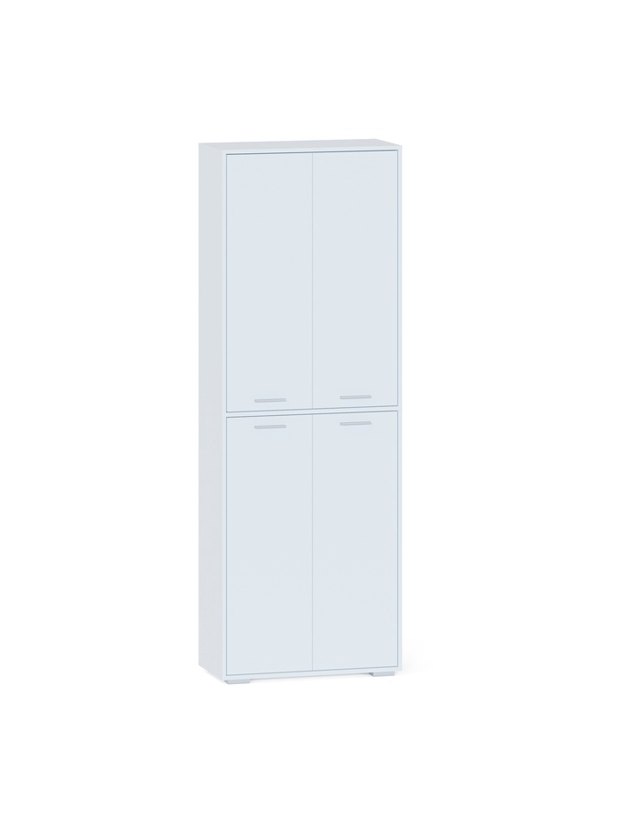 Стеллаж «ШУ-354», 2106×743×360 мм, цвет белый