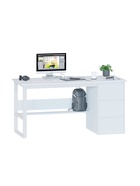 Стол письменный «СПМ-214», 750×1500×600 мм, цвет белый - фото 122964130