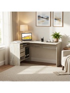 Стол письменный «СПм-25Л Левый», 740×1450×810 мм, цвет дуб юкон  (артикул 11007336)  большой выбор товаров оптом и в розницу по низким ценам с доставкой