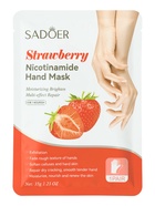 Маска-перчатки для рук, увлажняющая с экстрактом клубники  (артикул 10968908)  большой выбор товаров оптом и в розницу по низким ценам с доставкой