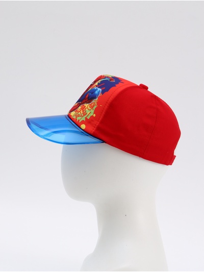 Кепка детская с прозрачным козырьком, размер 52-54, «Супергерой»