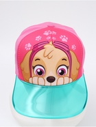 Кепка детская с прозрачным козырьком для девочки, размер 52-54, Щенячий патруль - Фото 5