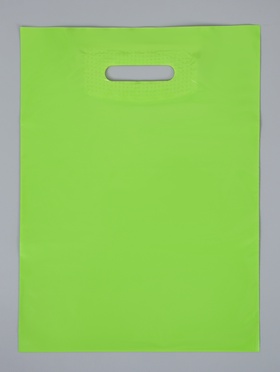 Пакет полиэтиленовый с вырубной ручкой, салатовый 30×40 см, 60 мкм  (артикул 10958389)  большой выбор товаров оптом и в розницу по низким ценам с доставкой