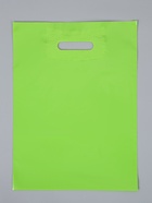 Пакет полиэтиленовый с вырубной ручкой, салатовый 30×40 см, 70 мкм  (артикул 10958394)  большой выбор товаров оптом и в розницу по низким ценам с доставкой