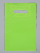 Пакет полиэтиленовый с вырубной ручкой, салатовый 20×30 см, 60 мкм  (артикул 10958407)  большой выбор товаров оптом и в розницу по низким ценам с доставкой
