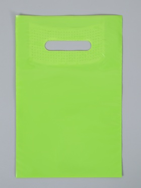 Пакет полиэтиленовый с вырубной ручкой, салатовый 20×30 см, 70 мкм  (артикул 10958413)  большой выбор товаров оптом и в розницу по низким ценам с доставкой