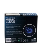 Часы - будильник электронные «Послание», с маркером, подсветка зелёного цвета, белый  (артикул 10972946)  большой выбор товаров оптом и в розницу по низким ценам с доставкой