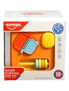 Сортер «Кубик», с шестеренками и фигурами  (артикул 10934391)  большой выбор товаров оптом и в розницу по низким ценам с доставкой