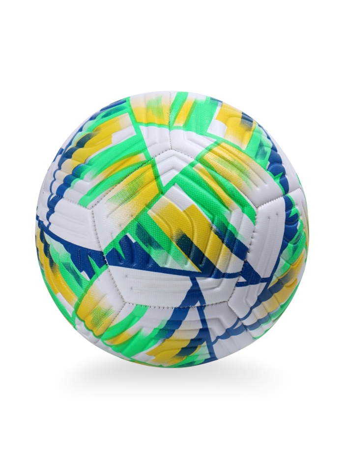 Футбольный мяч, р. 5, PVC, 310 г, разноцветный - Фото 1