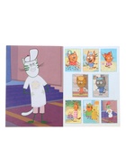 Аппликации с раскрасками «Три кота и море приключений. Наше лето», А5, 14 стр. 10999621