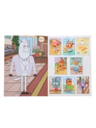 Аппликации с раскрасками «Три кота и море приключений. Приключения на море», А5, 14 стр. 10999622