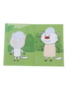 Аппликации с раскрасками «Три кота. Домик на дереве», А5, 14 стр. 10999623