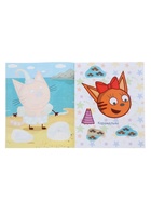 Книга - аппликация «Три кота и море приключений. В отпуске», А5, 14 стр. 10999633