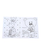 Раскраска «Весёлые друзья», А4, 8 стр. 10999634