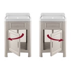 Пластиковый умывальник ARTU SABBIA 60х51х89 см  (артикул 10182138)  большой выбор товаров оптом и в розницу по низким ценам с доставкой