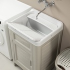 Пластиковый умывальник ARTU SABBIA 60х51х89 см  (артикул 10182138)  большой выбор товаров оптом и в розницу по низким ценам с доставкой