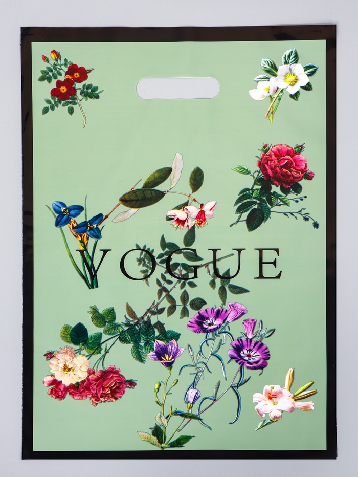 Пакет полиэтиленовый с вырубной ручкой «Мода», 30×40 см, 60 мкм - Фото 1