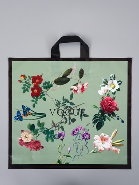 Пакет полиэтиленовый с петлевой ручкой «Мода», 45×40×8 см, 60 мкм