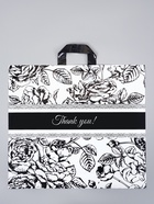 Пакет полиэтиленовый с петлевой ручкой «Растения», 50×45×8 см, 60 мкм  (артикул 10946794)  большой выбор товаров оптом и в розницу по низким ценам с доставкой