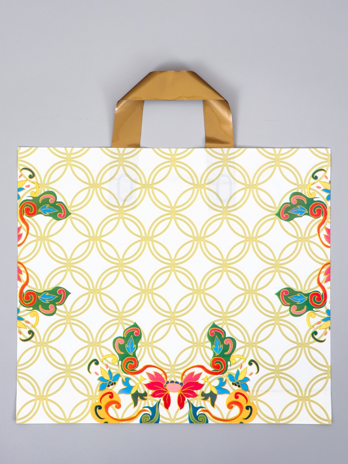 Пакет полиэтиленовый с петлевой ручкой «Подарок», 35×30×8 см, 60 мкм - Фото 1