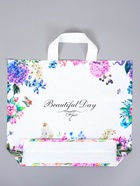 Пакет полиэтиленовый с петлевой ручкой «Цветы вокруг», 35×30×8 см, 60 мкм  (артикул 10946805)  большой выбор товаров оптом и в розницу по низким ценам с доставкой