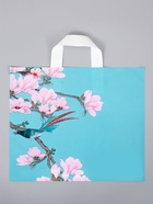 Пакет полиэтиленовый с петлевой ручкой «Сакура», 35×30×8 см, 60 мкм  (артикул 10946808)  большой выбор товаров оптом и в розницу по низким ценам с доставкой