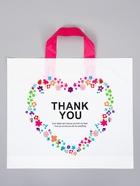 Пакет полиэтиленовый с петлевой ручкой «Цветущее сердце», 35×30×8 см, 60 мкм  (артикул 10946815)  большой выбор товаров оптом и в розницу по низким ценам с доставкой