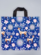 Пакет полиэтиленовый с петлевой ручкой «Лес», 35×30×8 см, 60 мкм  (артикул 10946816)  большой выбор товаров оптом и в розницу по низким ценам с доставкой