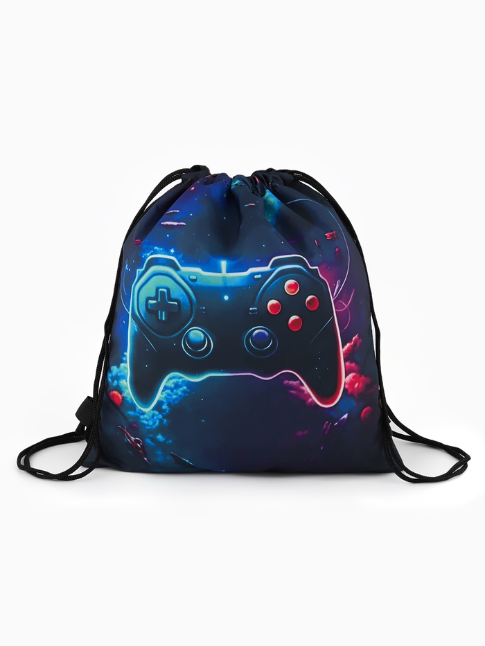 Мешок для обуви «Игра», на стяжке, 36×0.5×42 см - Фото 1