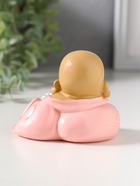 Фигурка полистоун «Маленький хотей в розовом одеянии - не скажу», 8×9.3×7 см - фото 809554019