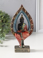 Фигура полистоун «Будда в ярком одеянии в капле», 4.6×10×20.7 см - фото 809554037